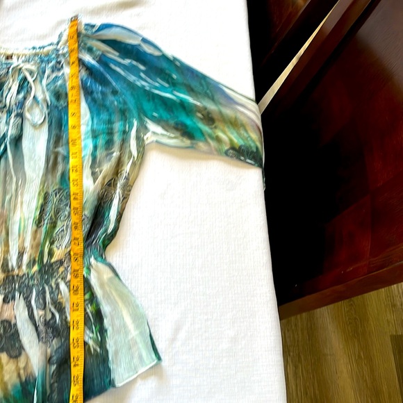 MUSHKA BY SIENNA ROSE COLORFUL BLOUSE - Picture 6 of 9